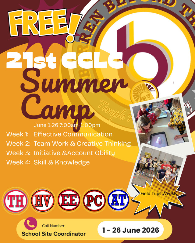 21st CCLC Camp