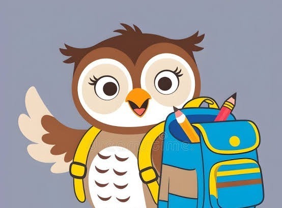 Owl with Backpack