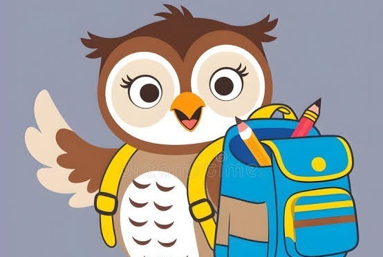 Owl with Backpack