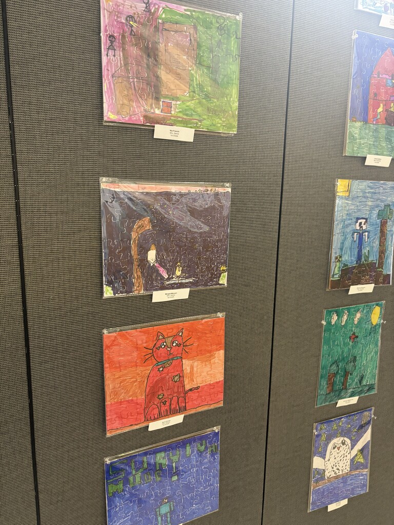 panel of cards