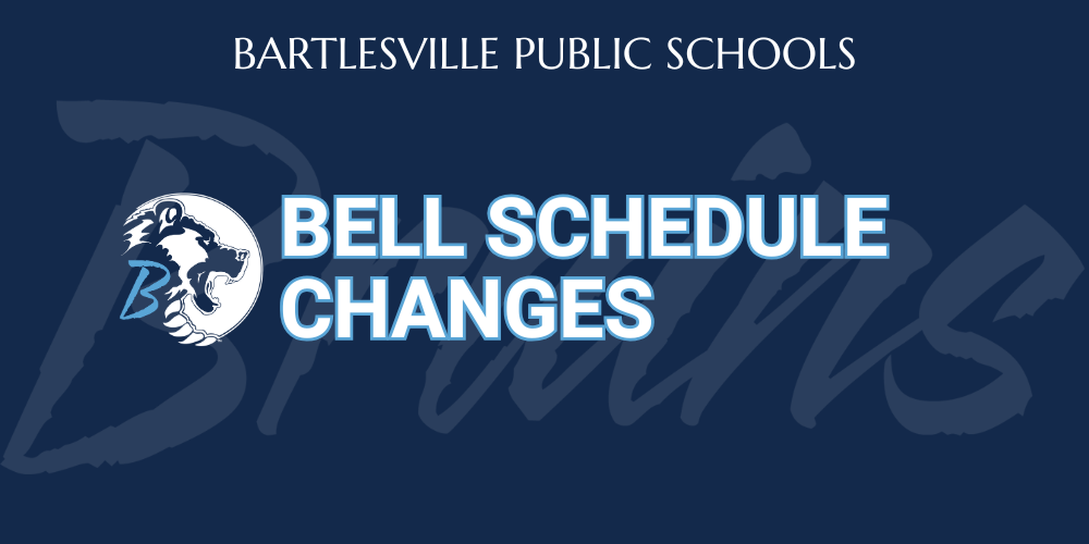 BELL SCHEDULE CHANGES