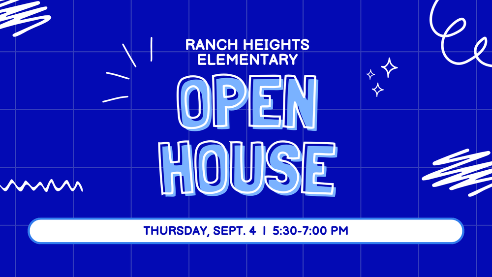 Open House Thursday September 4