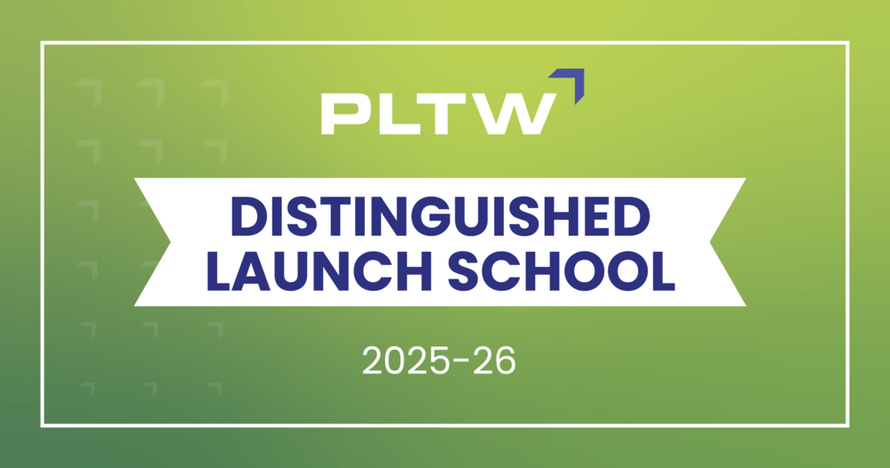 pltw launch banner