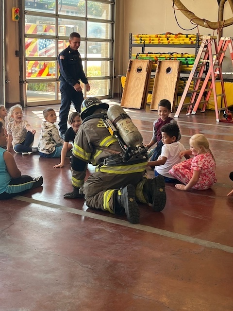 1st grade to the Fire Station