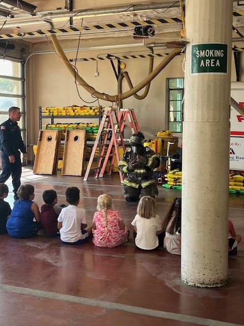 1st grade to the Fire Station
