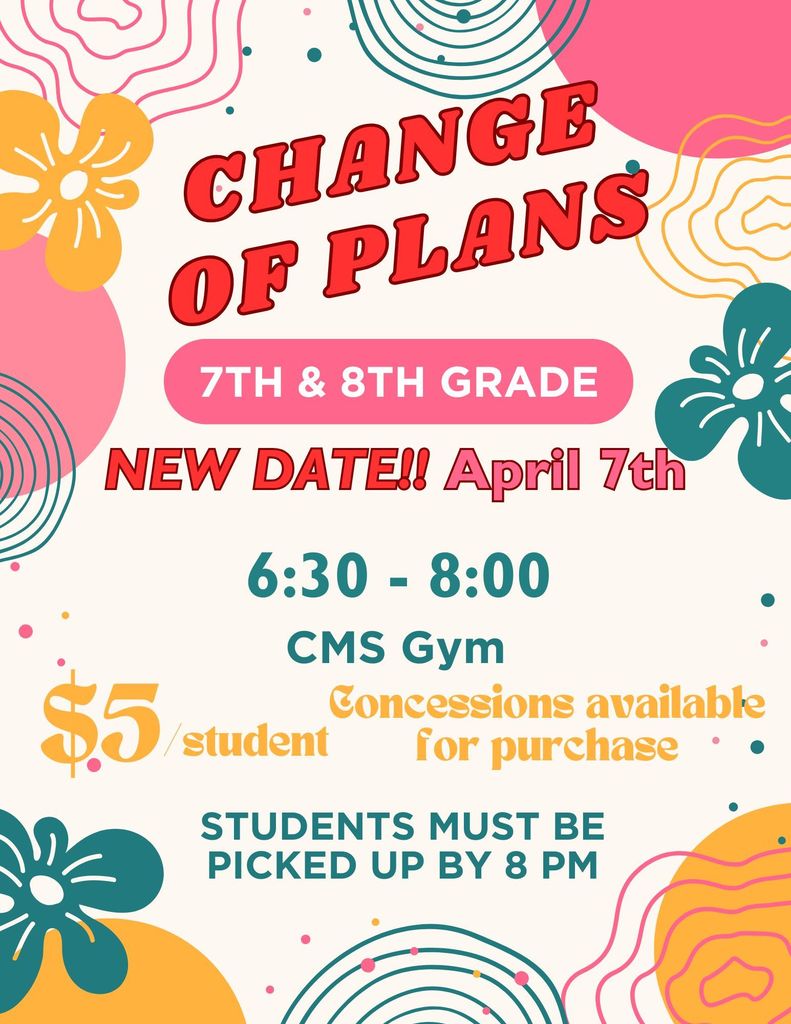 rescheduled spring party