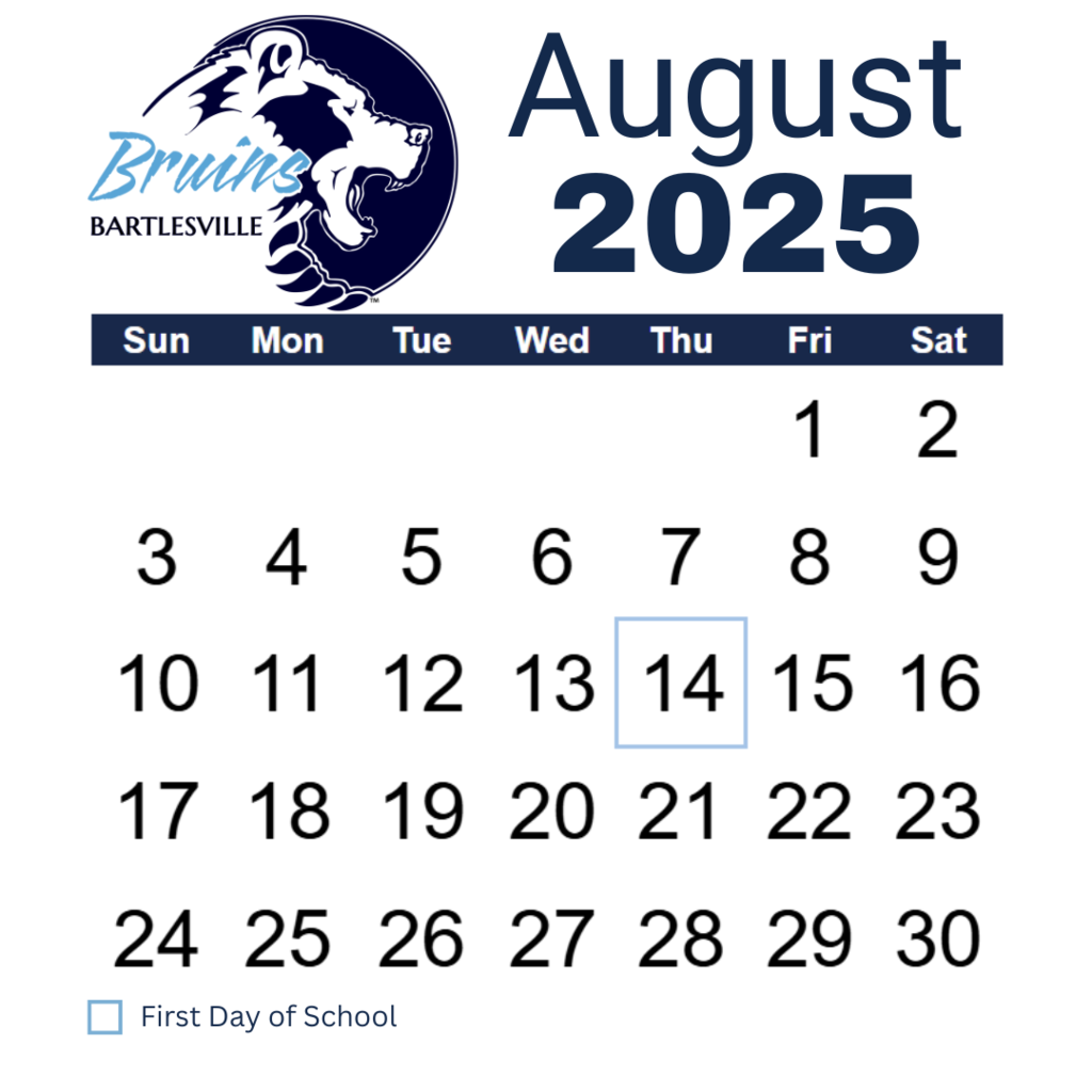 august calendar