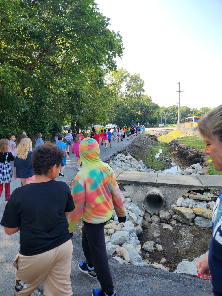 3rd Grade March Around the Block