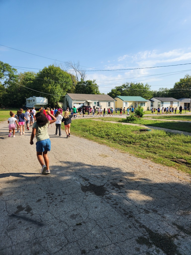3rd Grade March Around the Block