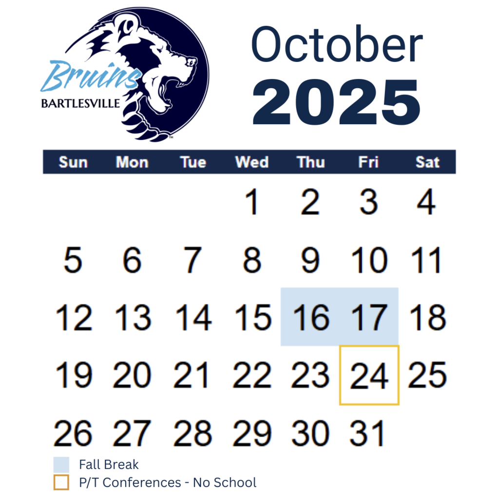 October calendar