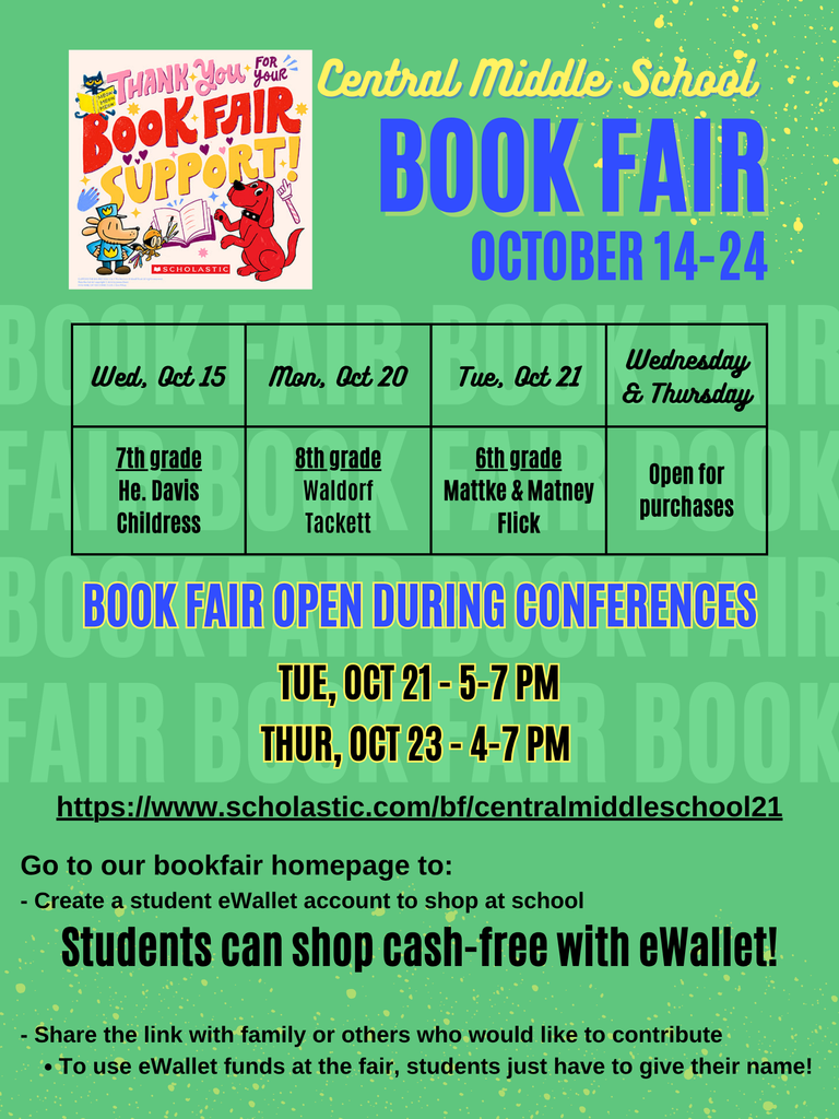 Book Fair Oct 15-23