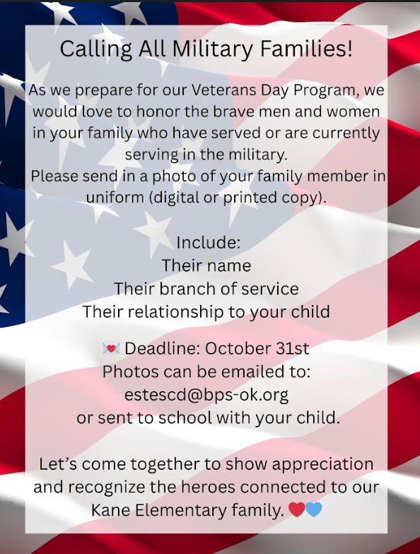 Veteran's Day Program