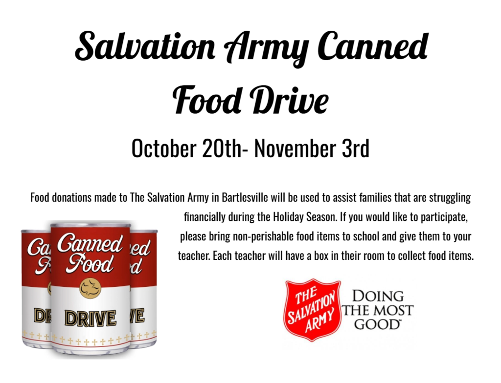 Canned Food Drive