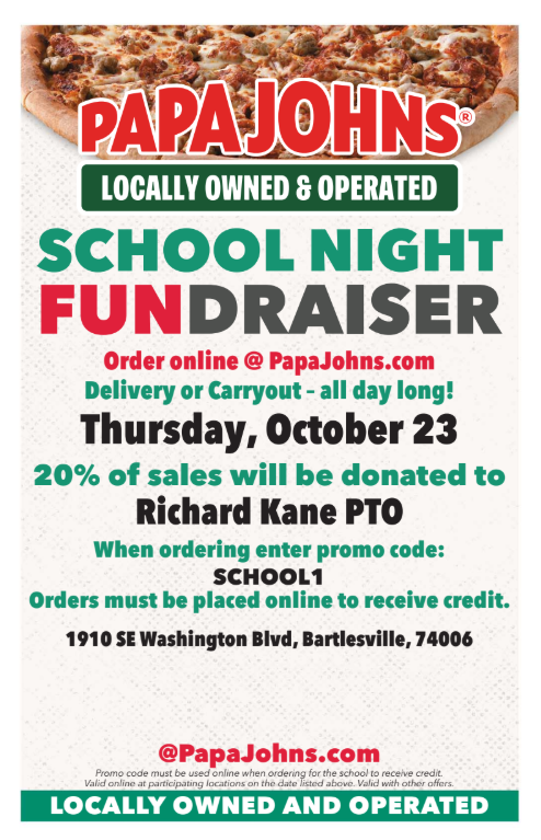 Papa John's Night