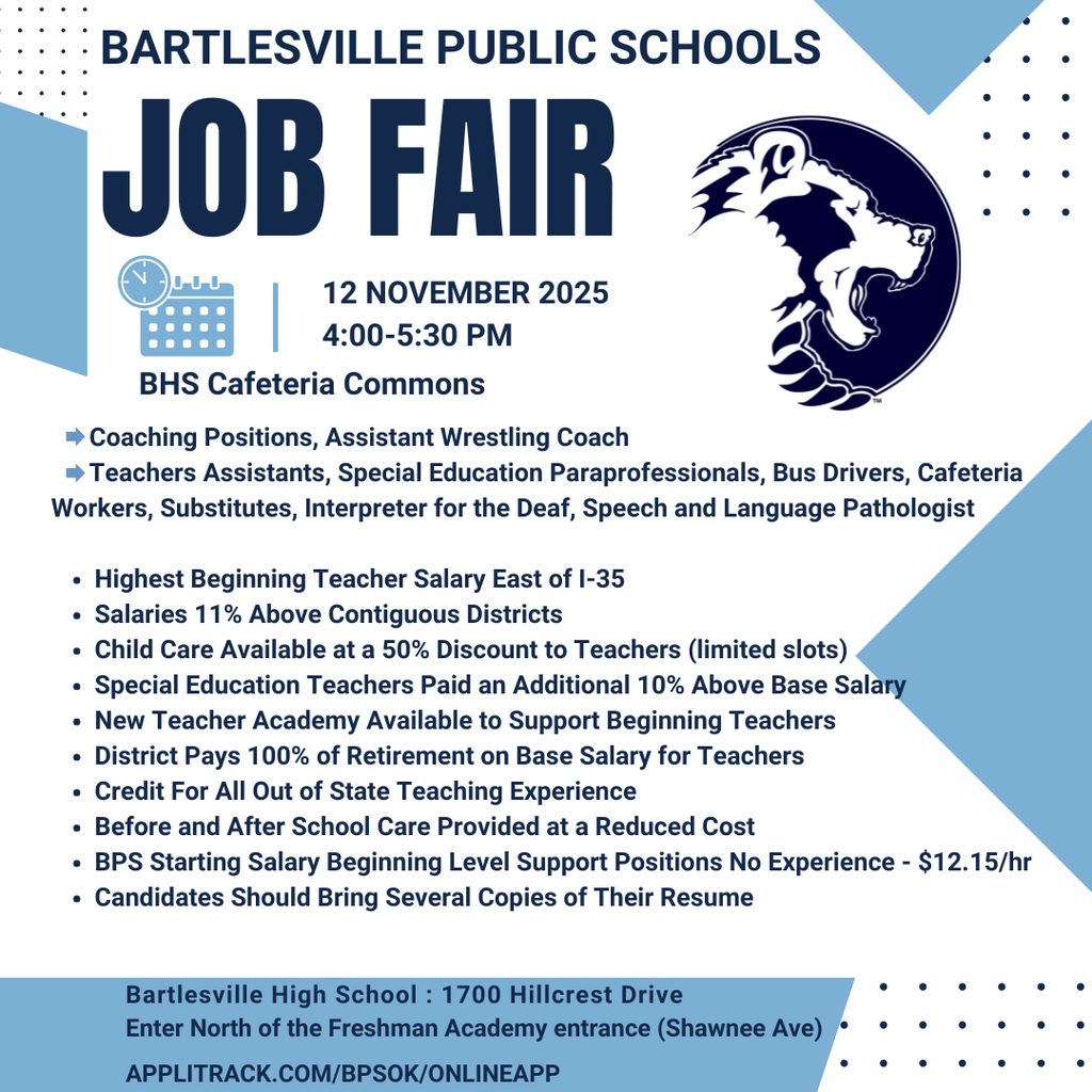 BPS Job Fair ad