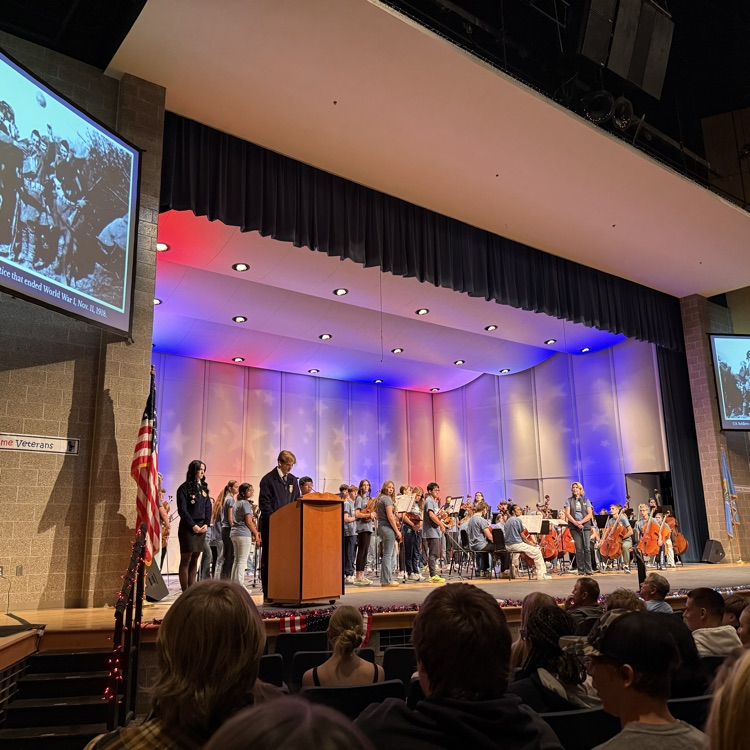 Veterans Day assembly 2025