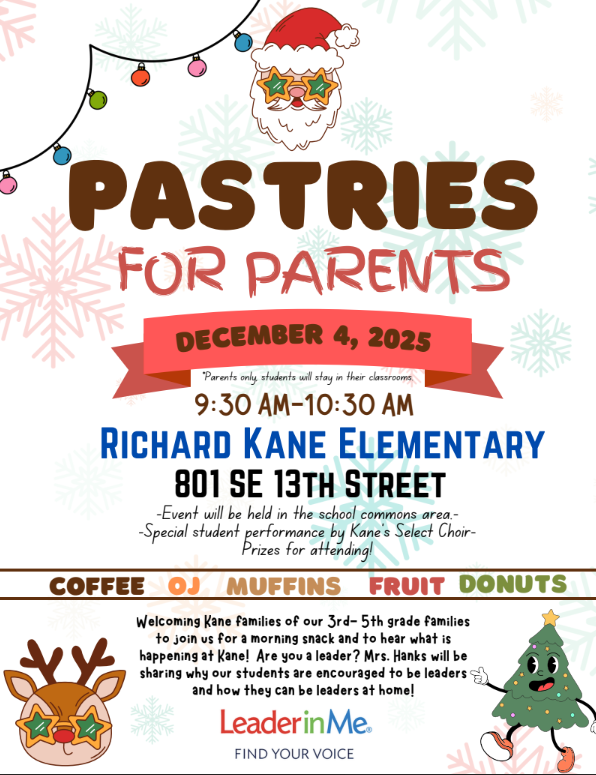 Pastries with Parents