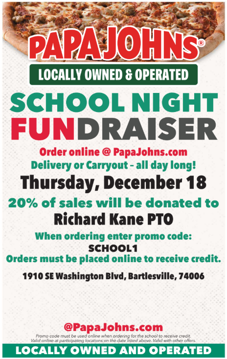 Papa John's Night