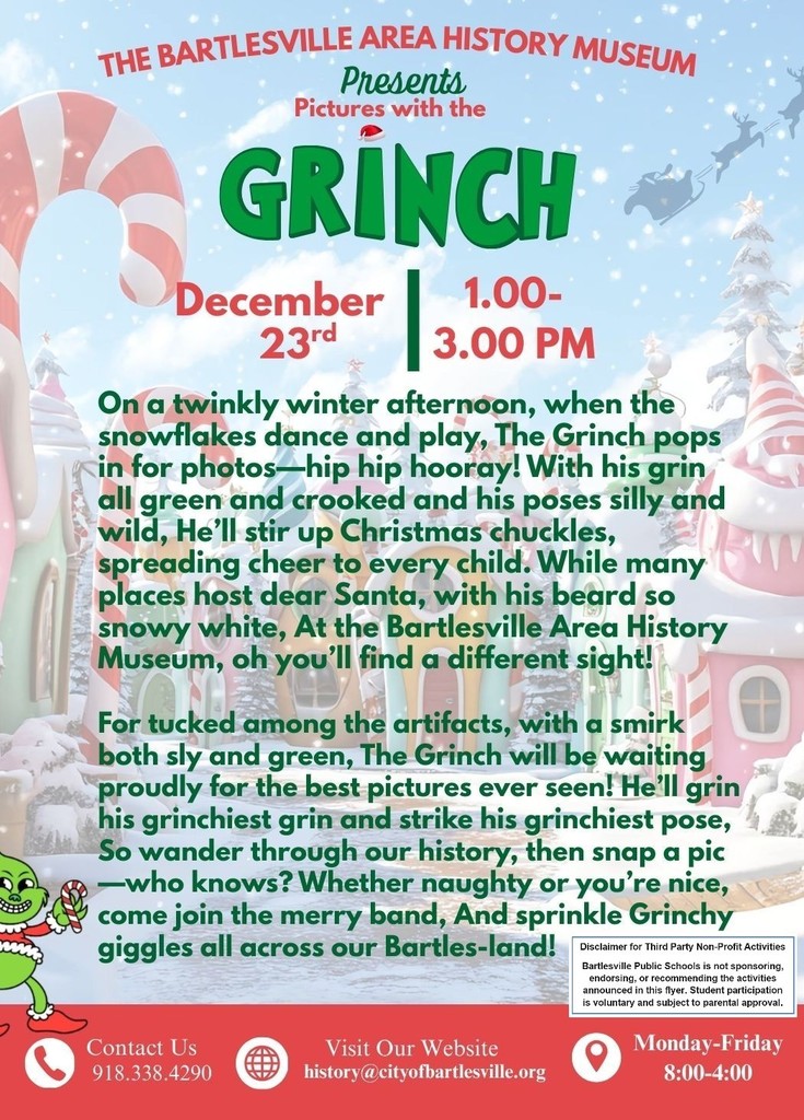 Grinch at the Museum