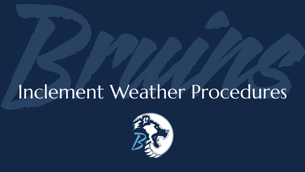 Inclement Weather Procedures