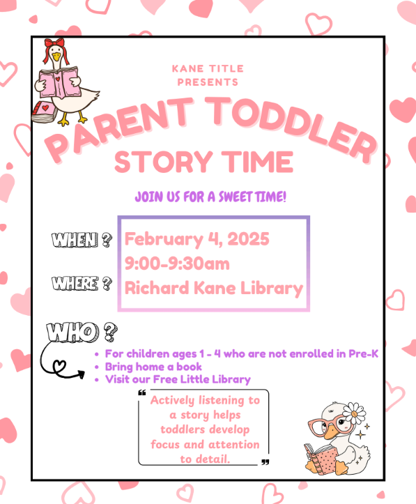 Toddler Storytime