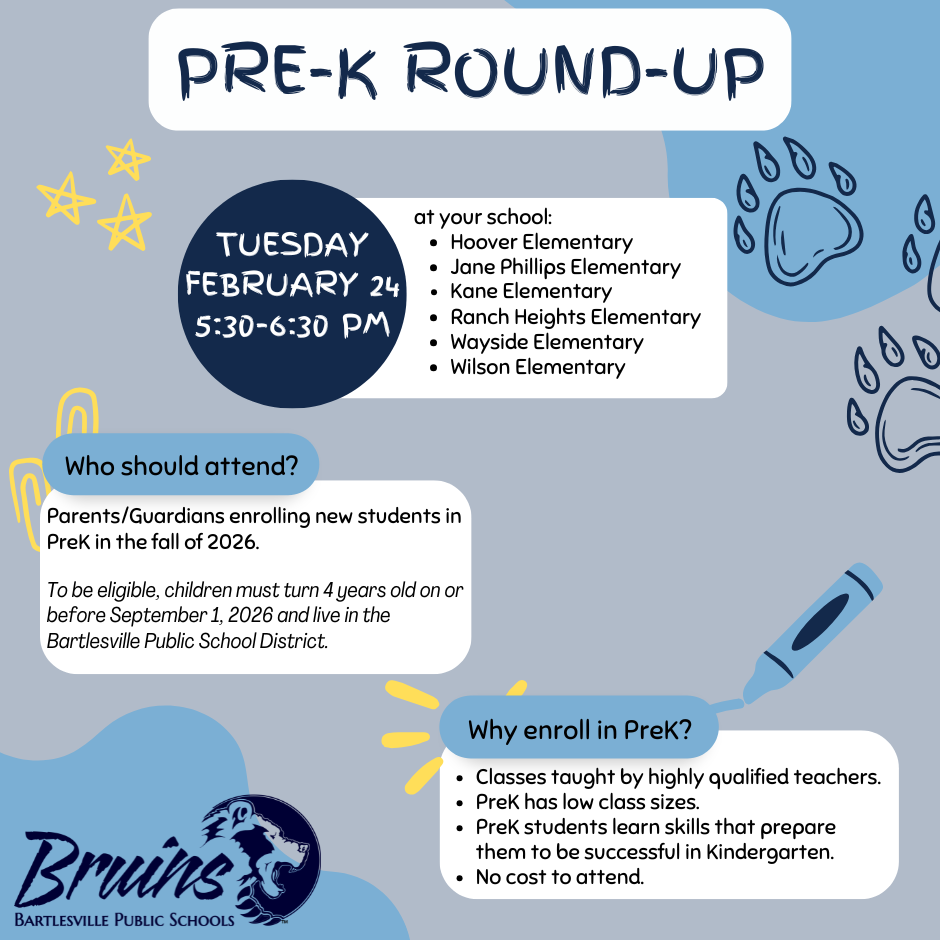 prek round-up flyer