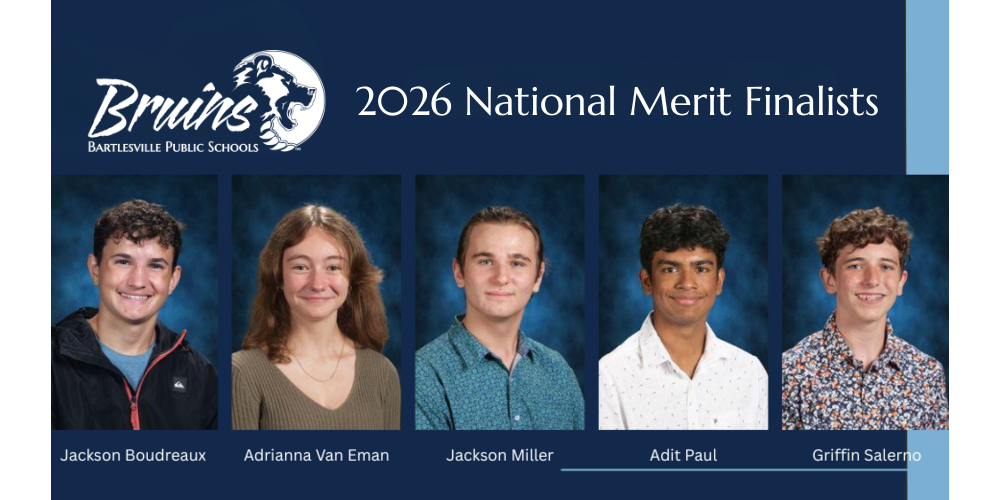 Jackson Boudreaux, Adrianna Van Eman, Jackson Miller, Adit Paul, and Griffin Salerno