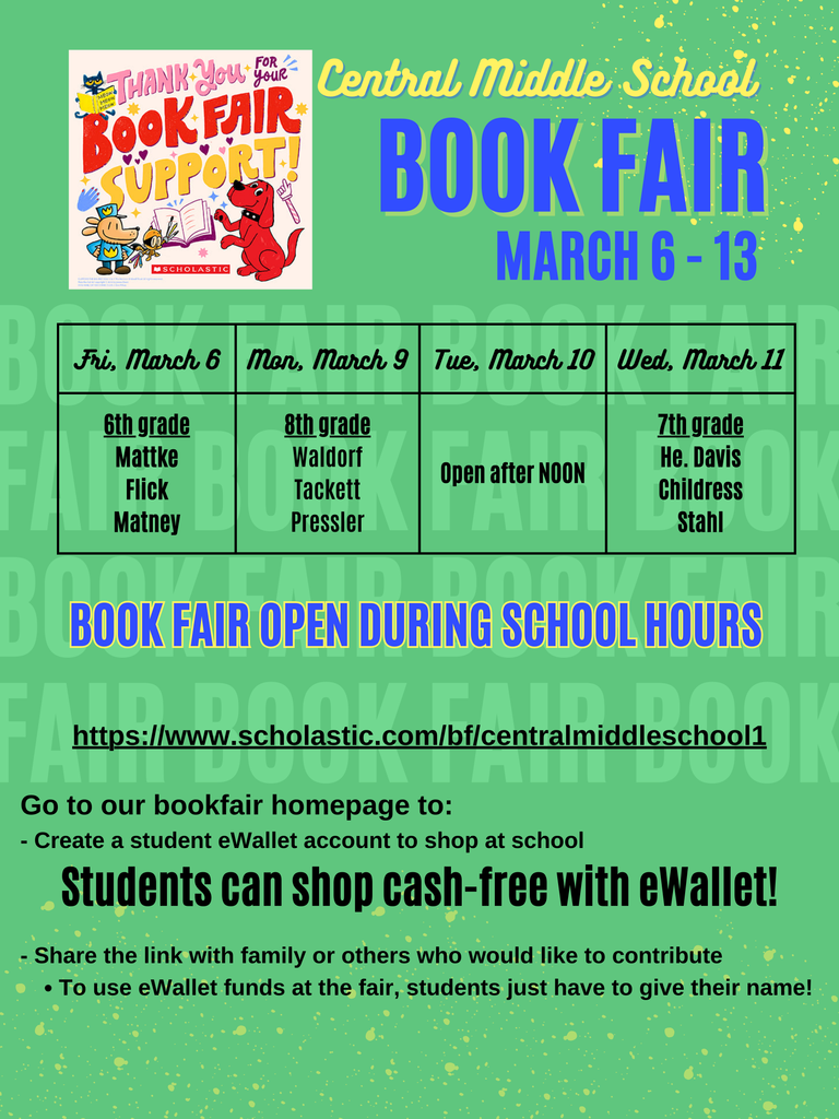 Book Fair flyer