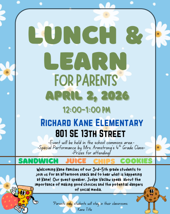 Lunch and Learn 3-5th