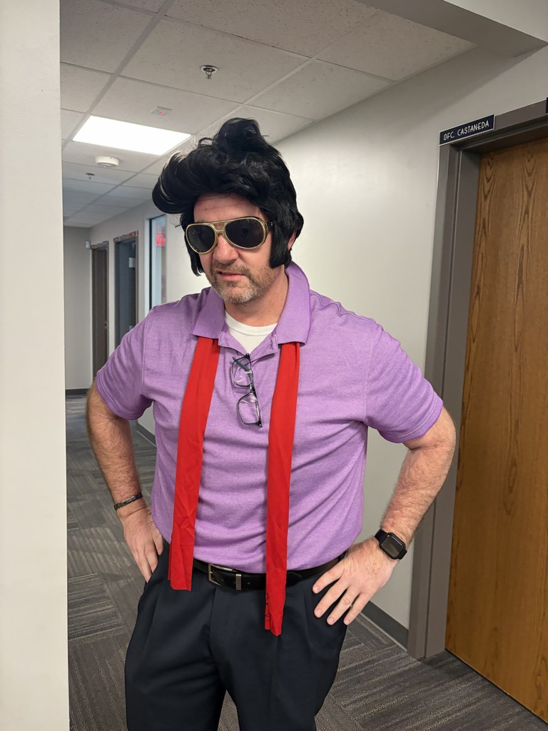 He's the Elvis of principals.