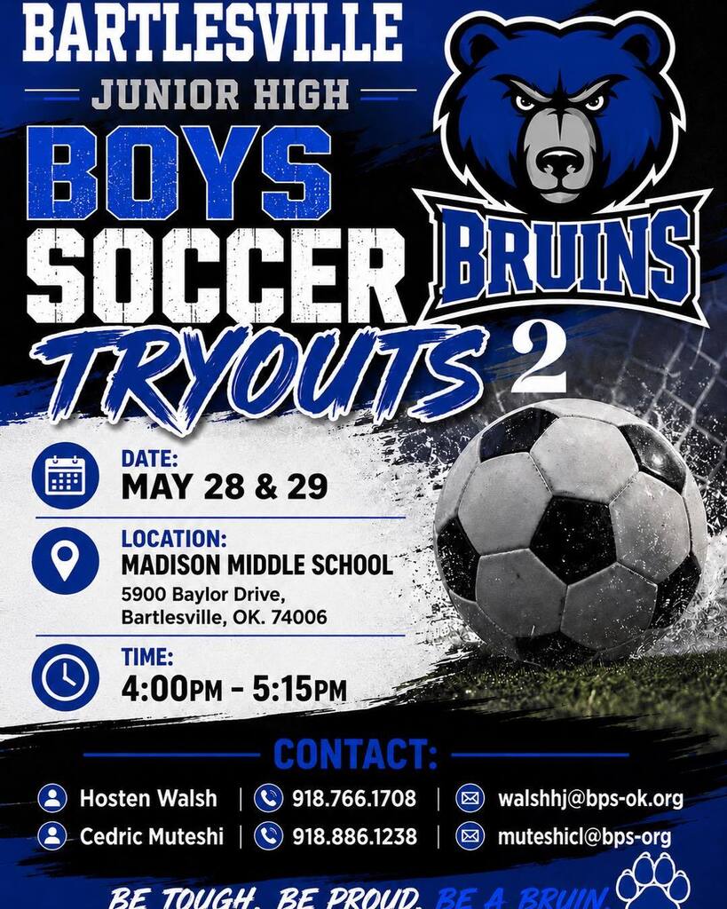 boys soccer tryouts