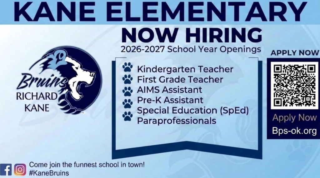 Openings for SY 26-27