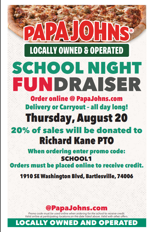 Papa John's Night