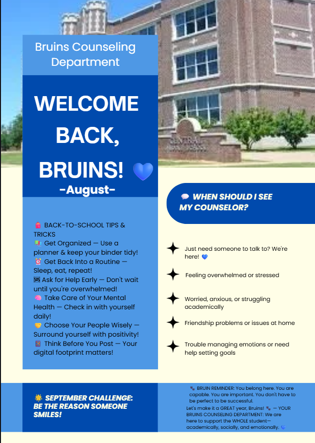 Aug Counselor Newsletter