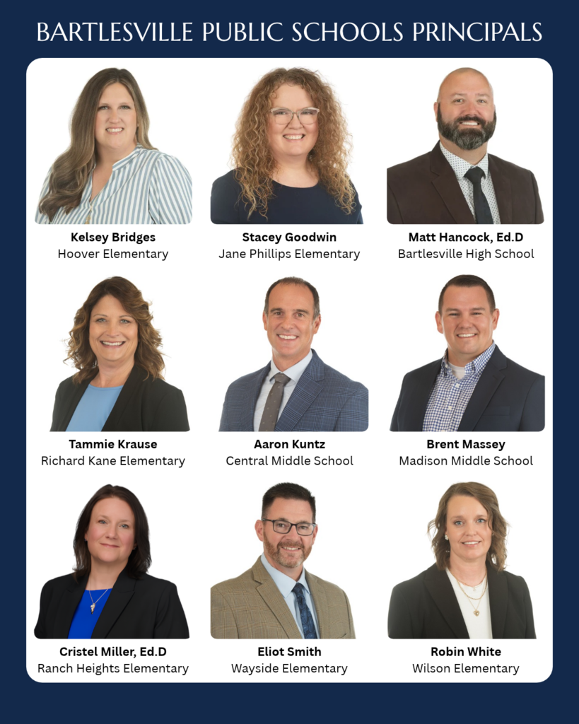 Bartlesville Public Schools Principals
