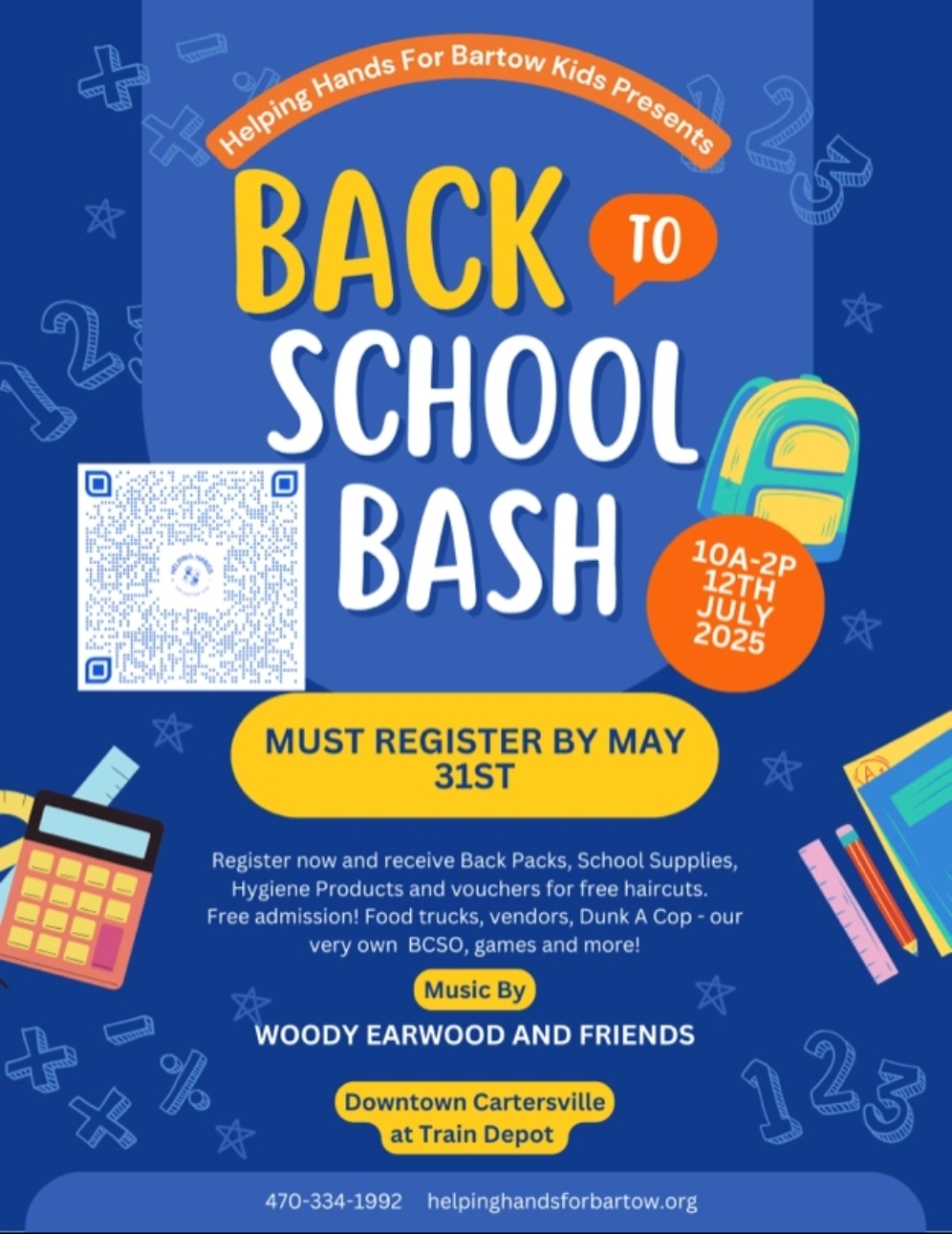Helping Hands Back to School Bash - Register Today! | Emerson