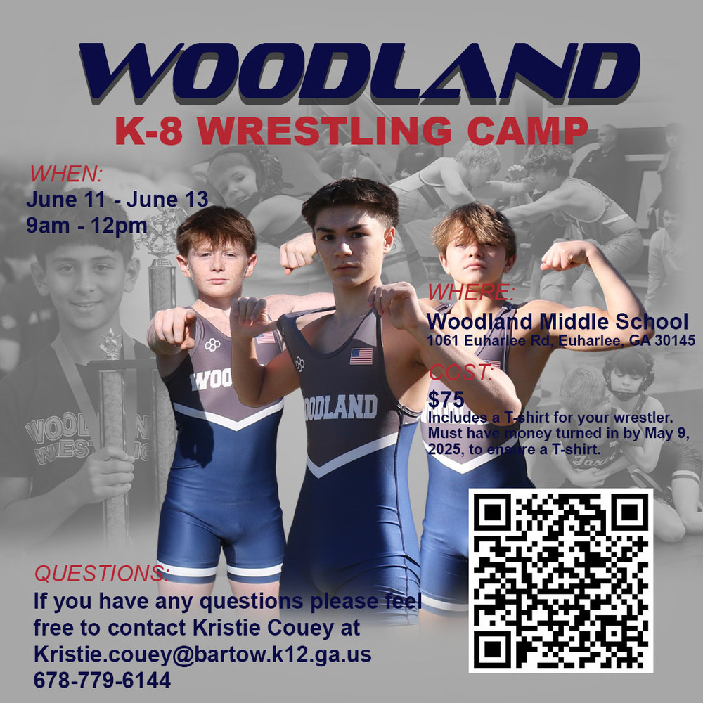 K-8 Wrestling Camp Info.