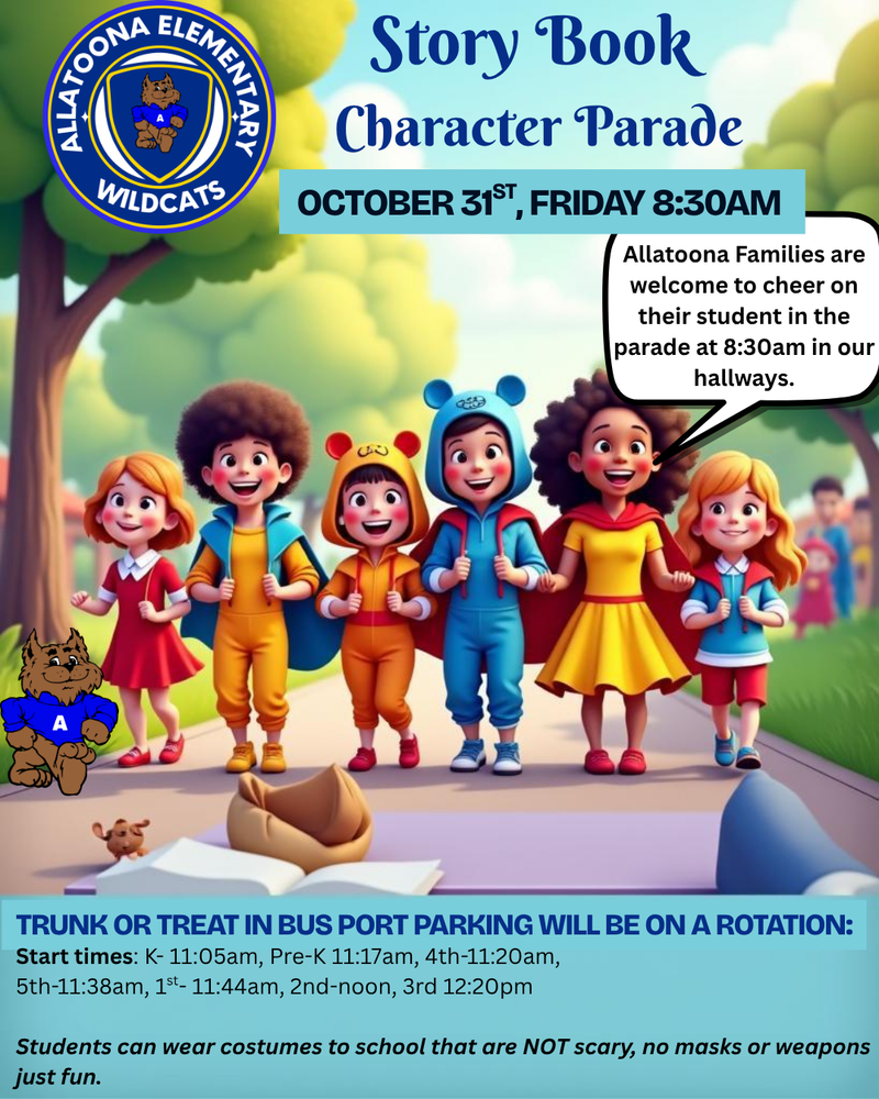 Story Book Character Parade