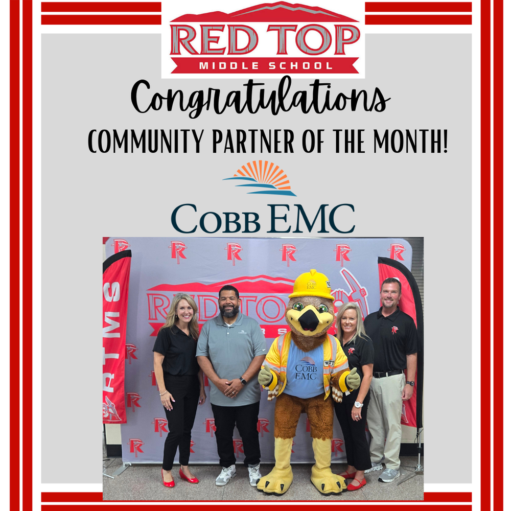 Congratulations Community Partner of the month- Cobb EMC!