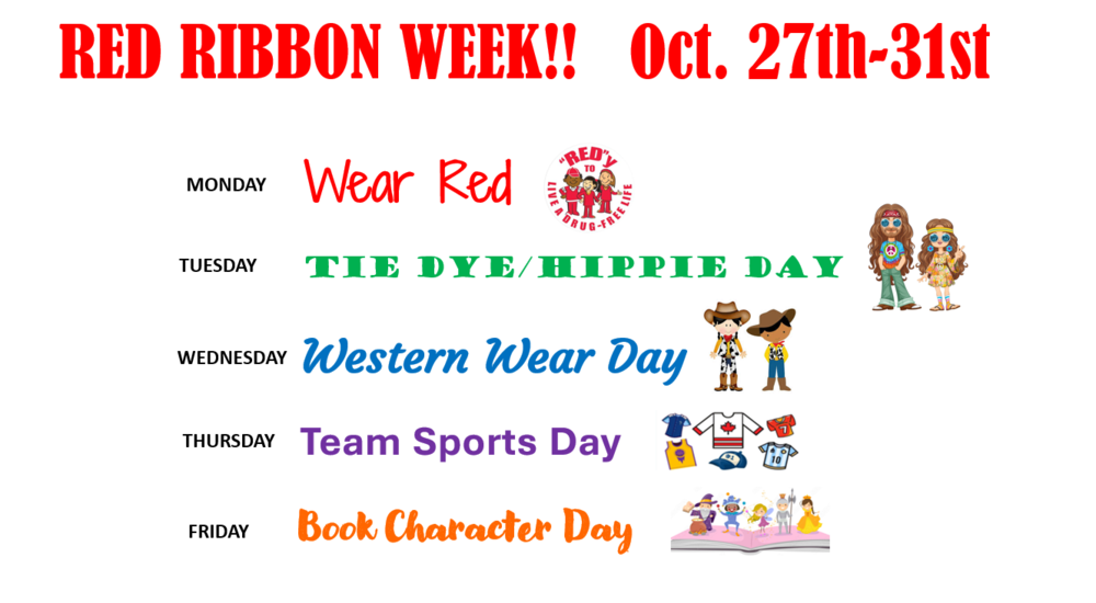 Red Ribbon Week: see flyer for details