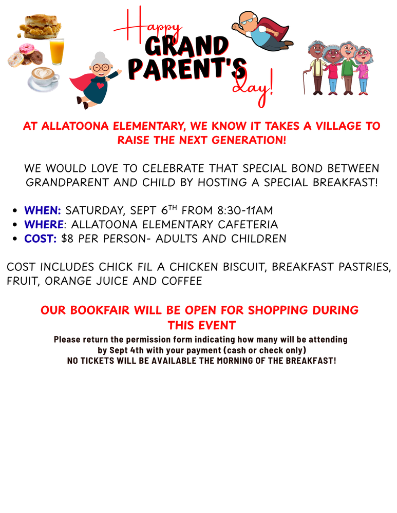 Grandparents Day Breakfast!
