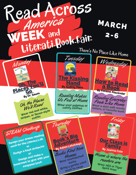 Read Across America Week, March 2-6