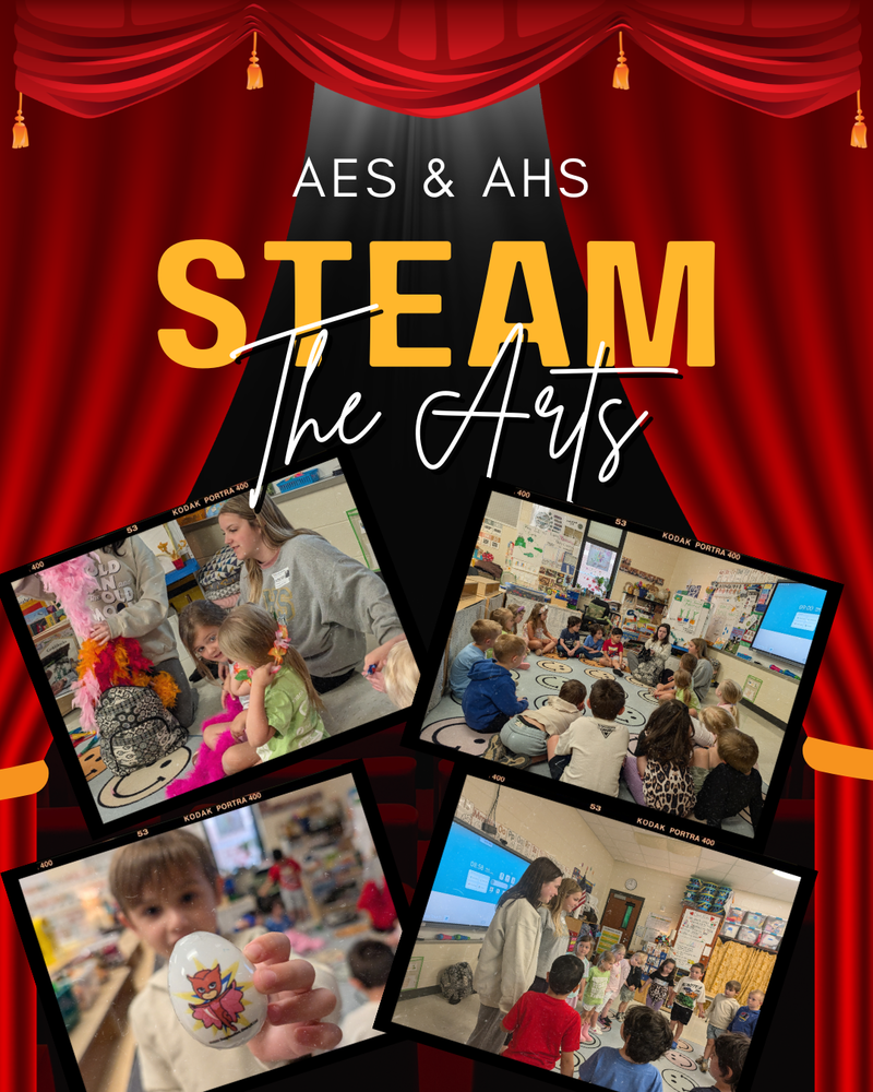 AES joins AHS the STEAM intergrating the Arts into PreK