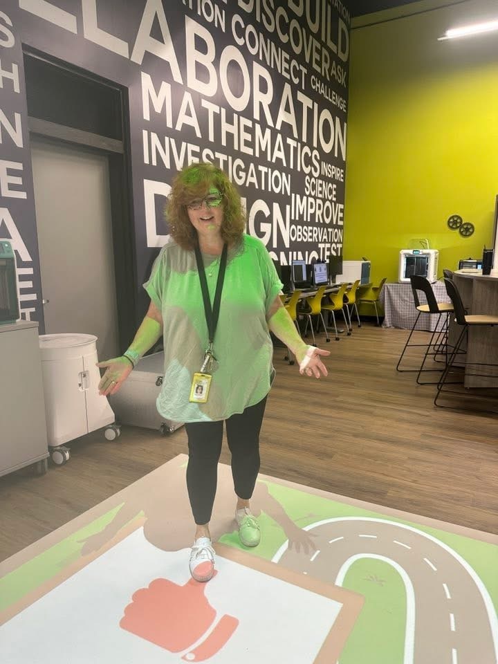 Never stop learning! "Mistakes are proof that you are trying." Our ActiveFloor allows students to take an active role in their learning!