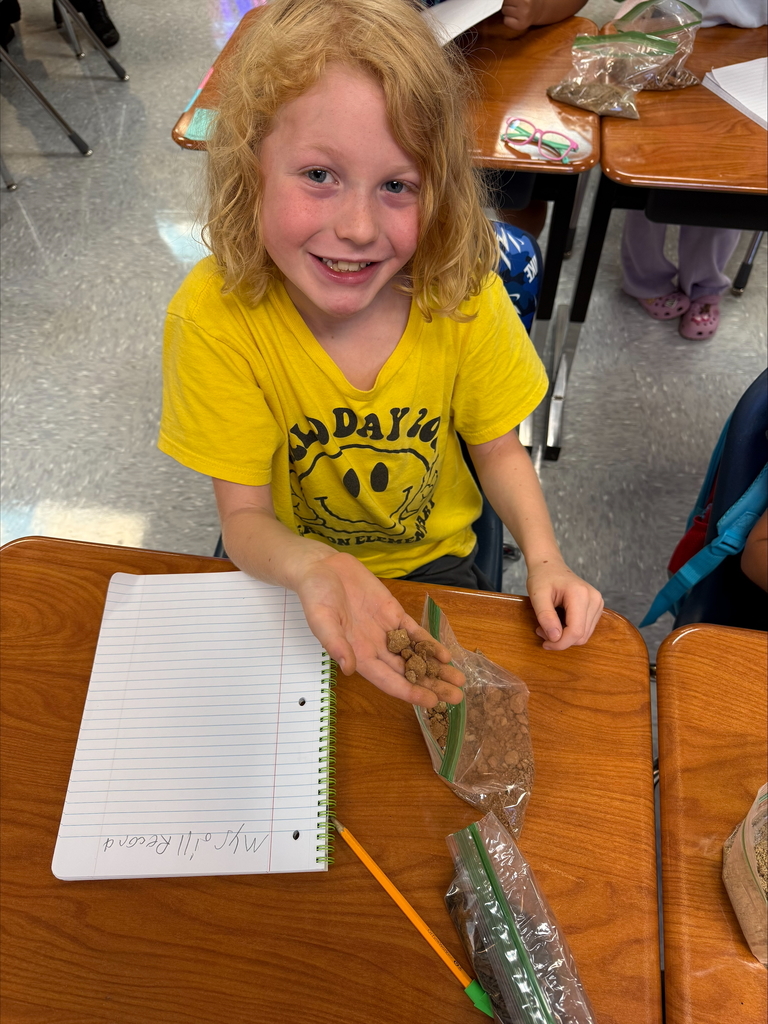 🌱 A huge thank you to Wynn’s Landscape Supply LLC for providing our third graders with local clay, sand, and loam to explore! Our students had an amazing time testing the different soil types and learning firsthand about the earth. Your support helps make hands-on learning possible—thank you for helping our young scientists dig in! 🏫✨