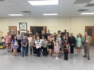 🇺🇸Thank you to Officer Hornback and his Seniors who helped train our new Safety Patrol members for duty!🇺🇸