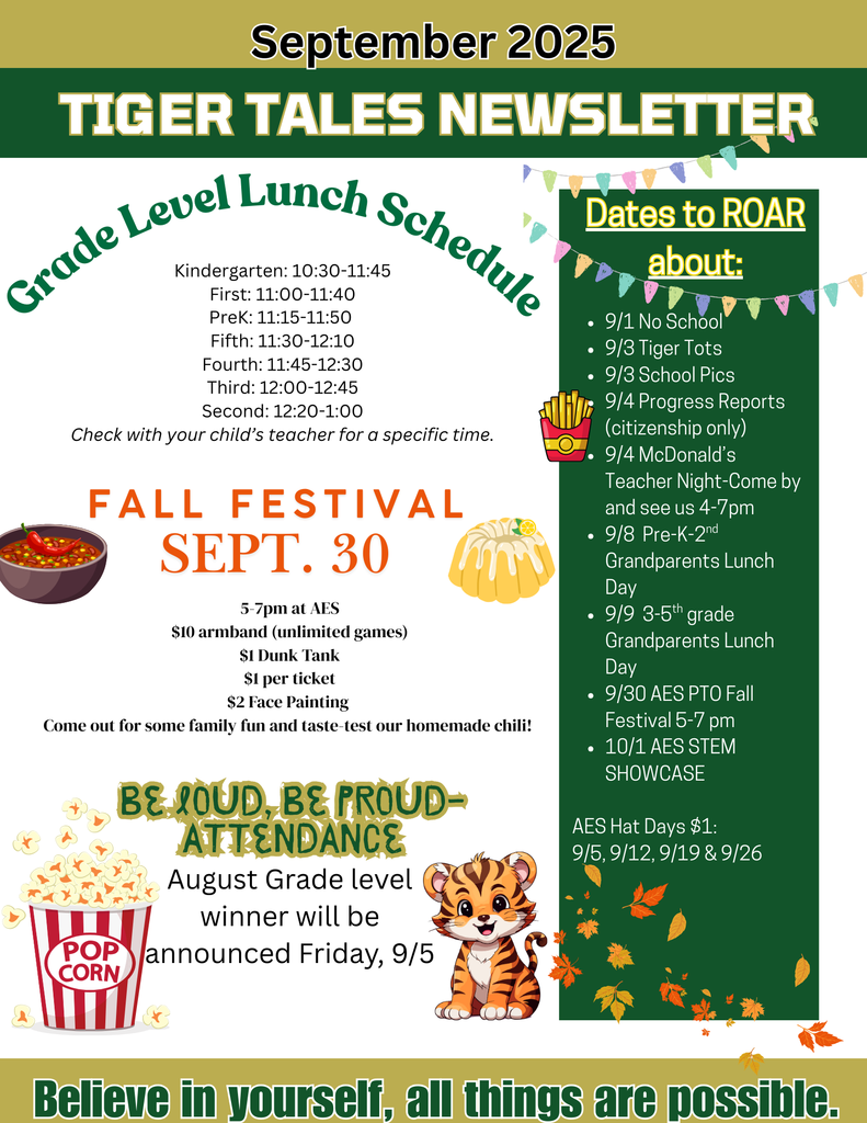 Tiger Tales Newsletter