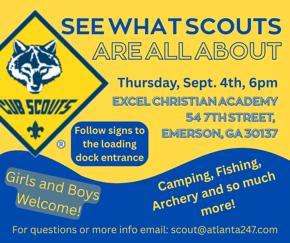 Check out the information below to learn about Cub Scouts.