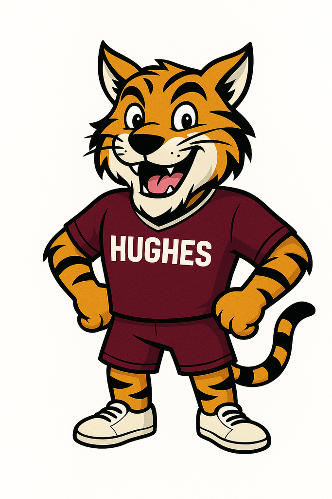 hughes jr wildcat mascot