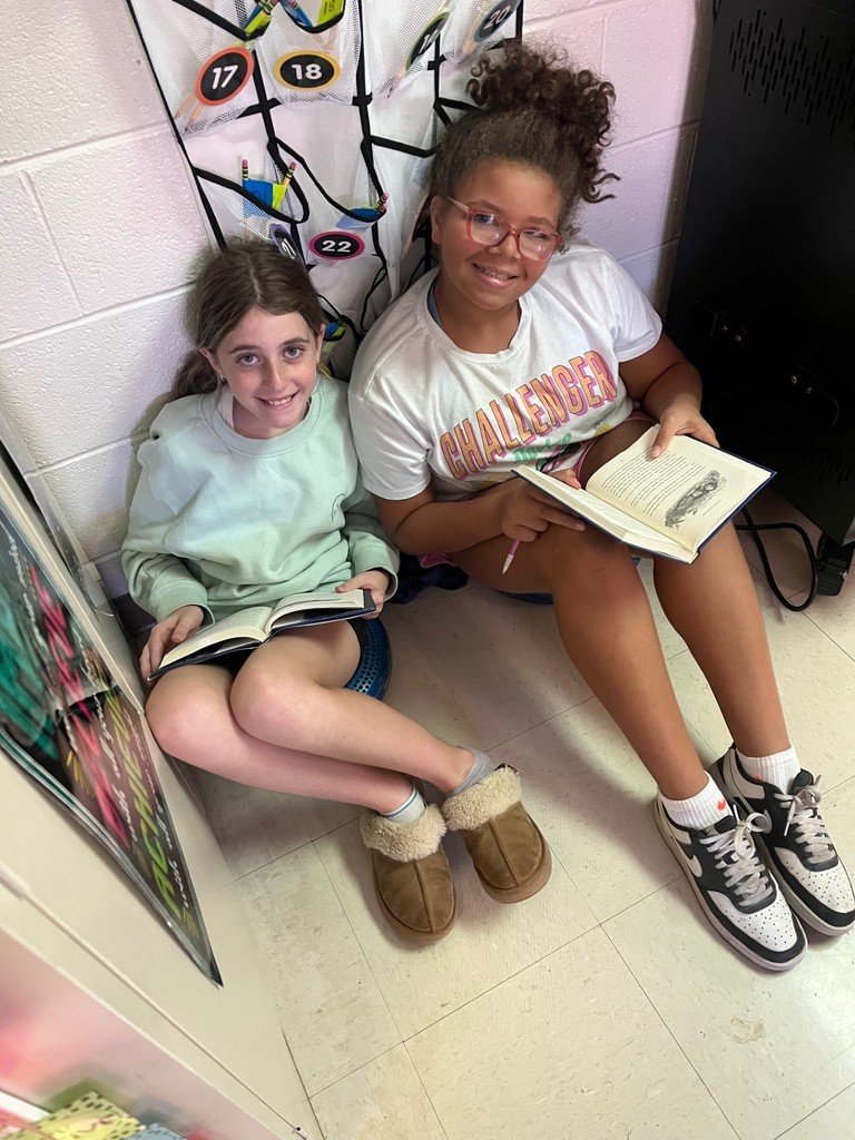 Students reading